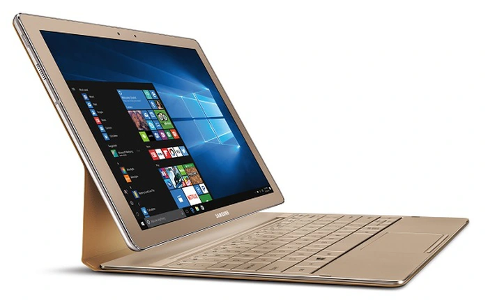 Samsung làm mới dòng sản phẩm Galaxy TabPro S với bản Gold, nâng cấp RAM, bộ nhớ để cạnh tranh với Surface Pro 4