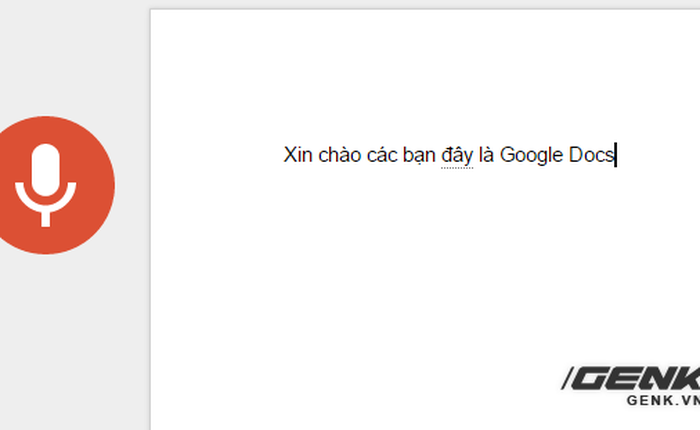 Tôi đã thử viết bài này bằng cách đọc cho Google Docs nghe, và đây là kết quả