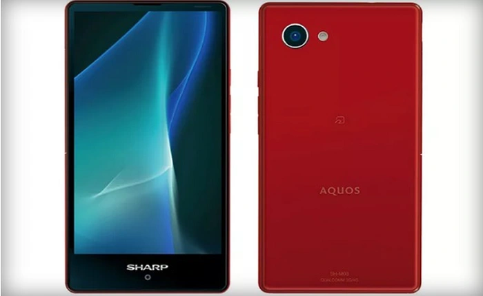 Sharp tung smartphone 4,7 inch có viền màn hình siêu mỏng
