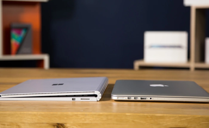 Xem bài so sánh Microsoft Surface Book với Apple Macbook mới