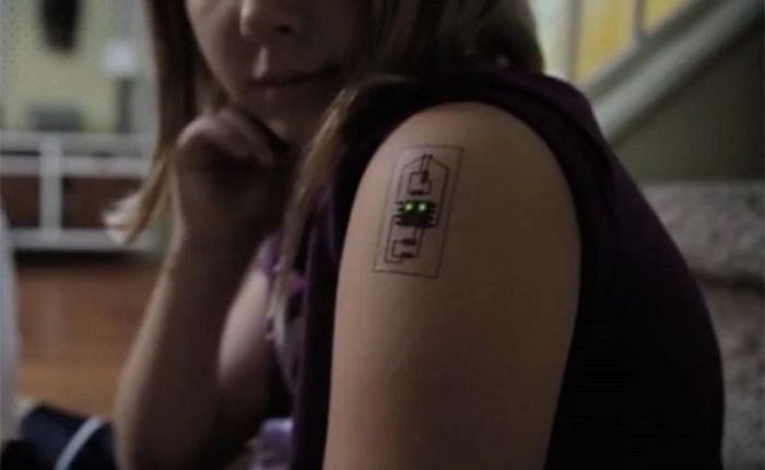 Tương lai chúng ta sẽ dùng hình xăm điện tử để theo dõi sức khỏe thay vì dùng thiết bị đeo