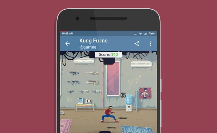 Chơi thử game ngay trong Telegram, ứng dụng chat siêu bảo mật