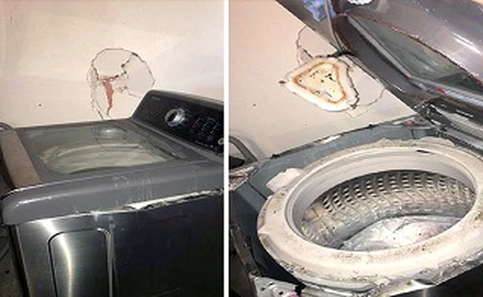 Samsung cho rằng máy giặt gặp sự cố là lỗi của người dùng