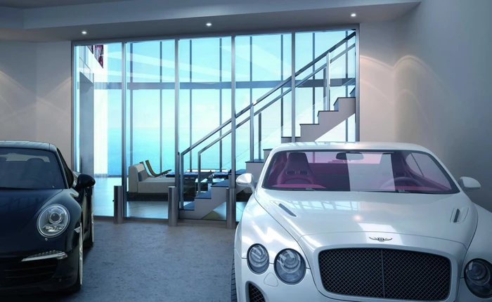 Ghé thăm tòa nhà sang trọng nhất thế giới, có cả thang máy dành cho các siêu xe