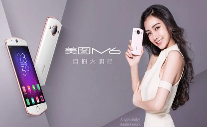 Meitu M6: smartphone lạ có camera "tự sướng" lên đến 21 MP