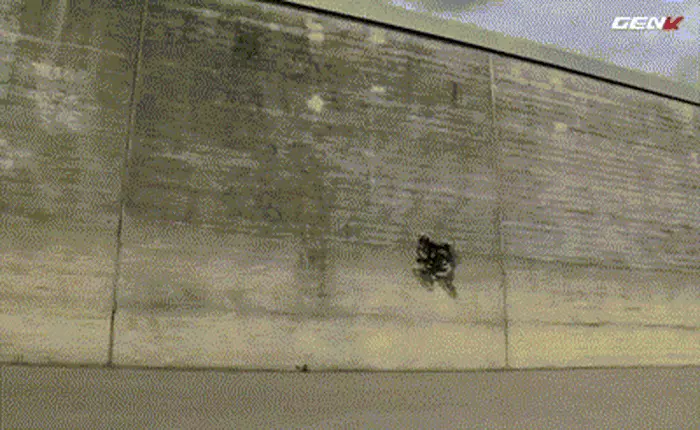 [Video] Disney vừa tạo ra một robot leo tường nhanh hơn thạch sùng