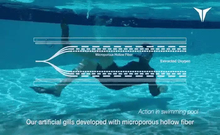 [Cập nhật] Muốn lặn biển, bạn không cần tới bình oxy nữa vì đã có thiết bị giúp hô hấp dưới nước như cá này