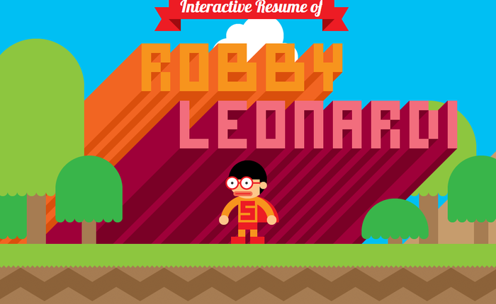 Cùng chiêm ngưỡng mẫu CV tuyệt đẹp này để thấy được sức sáng tạo vô bờ của các designer