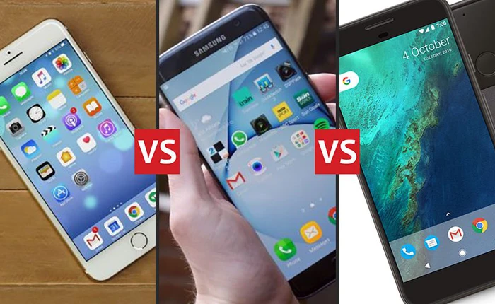 Samsung Galaxy S7 edge thắng áp đảo iPhone 7 và Google Pixel trong thử thách sạc nhanh