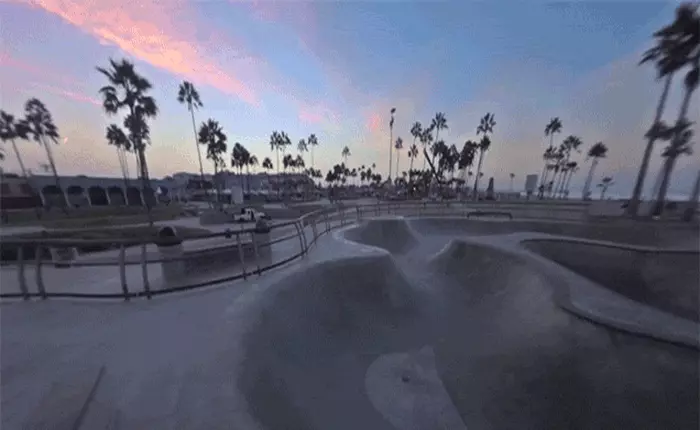 Thay vì dùng drone quay phim từ trên cao, đoạn video này cho ta thấy quay phim sát mặt đất bằng drone cũng rất nghệ thuật