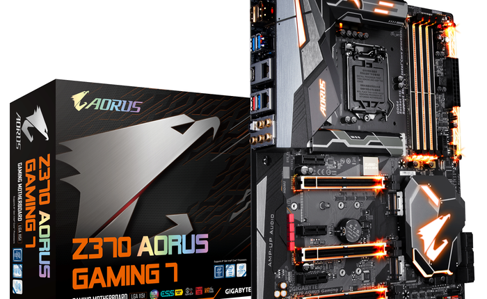 GIGABYTE giới thiệu dòng Bo mạch chủ Z370 AORUS: Thỏa sức trải nghiệm game đỉnh cao với thế hệ bo mạch chủ mạnh mẽ nhất