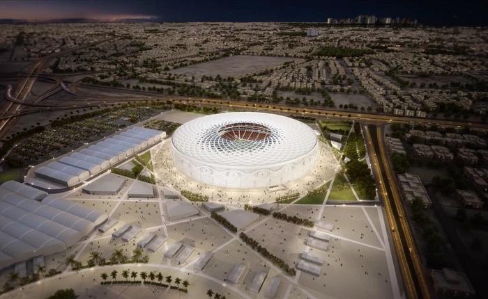 Đây rồi, sân vận động này chính là nơi các siêu sao bóng đá sẽ tung hoành trong mùa hè 2022 ở Qatar