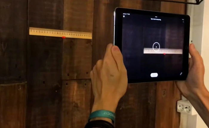 Tải iOS 11 xong thì tải ngay ứng dụng thước kẻ này mà nghịch