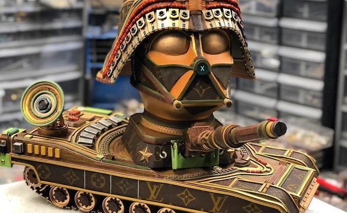 Những chiến binh Star Wars hóa thân lịch lãm trong bộ đồ Louis Vuitton và linh kiện máy tính