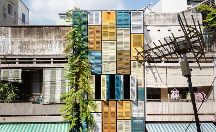 Căn nhà đáng yêu nhất Quận 3: "Cửa sổ mở ra trời nắng, khép lại trời mưa, để những ngày sương mù, em chờ anh gõ cửa"