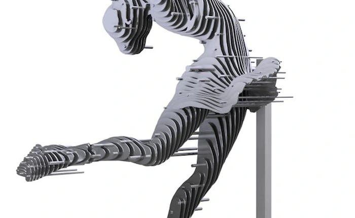 Không ai nghĩ những tấm kim loại cắt lát có thể tạo ra kiệt tác như thế này!