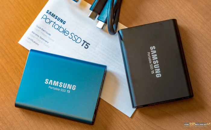 Samsung giới thiệu ổ cứng di động SSD T5: Nhỏ gọn, tốc độ 540 MBps, giá chỉ từ 130 USD