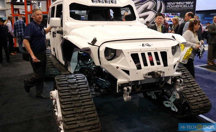 [CES 2017] Mãn nhãn ngắm nghía dàn xe hơi vừa khủng vừa thông minh