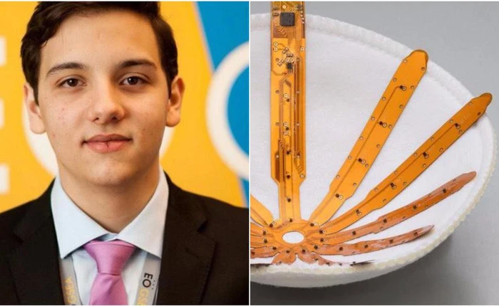 Anh chàng 18 tuổi phát minh chiếc áo ngực có thể sớm phát hiện ra ung thư sau khi chứng kiến mẹ mình phải chống chọi với căn bệnh quái ác này