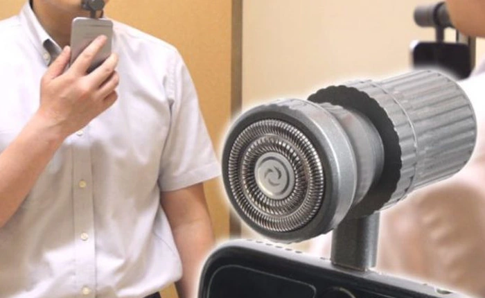 Phụ kiện siêu độc đáo đến từ Nhật Bản này sẽ biến chiếc iPhone thành dao cạo râu, giá chỉ 200 ngàn đồng