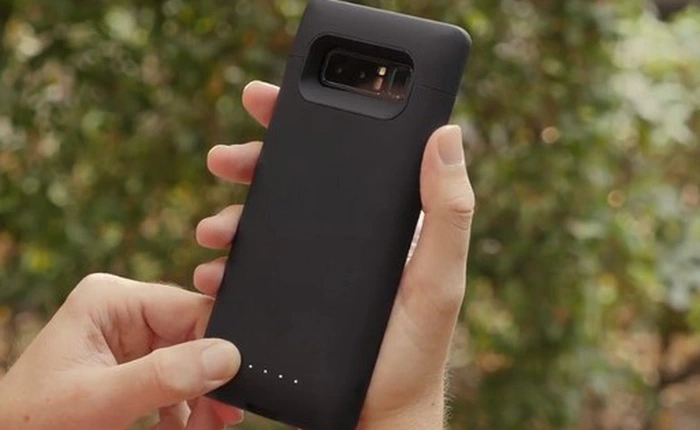 Case bảo vệ kiêm sạc dự phòng Mophie: thêm tối đa 36 giờ sử dụng cho Galaxy Note8, giá từ 1,13 triệu đồng