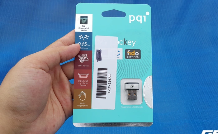 Đánh giá đầu đọc vân tay pqi My Lockey: phụ kiện nhỏ xinh hữu dụng, đem tính năng Windows Hello tới cho mọi máy tính
