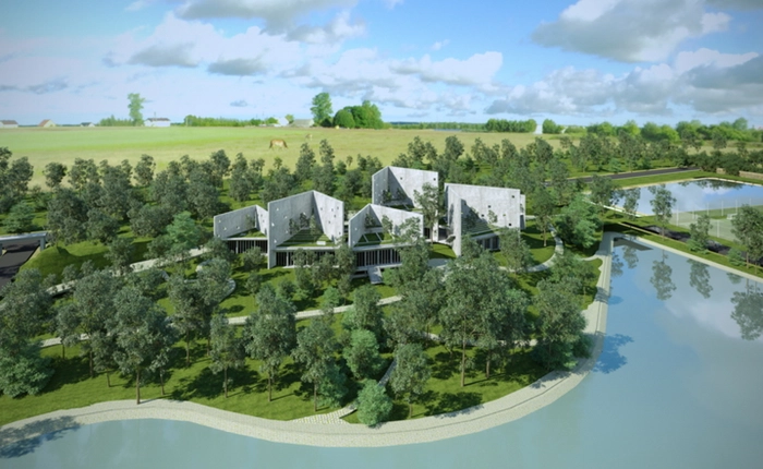 Đừng tưởng Apple xây văn phòng hình chữ O mà khen, Viettel cũng đang xây văn phòng hình chữ V!