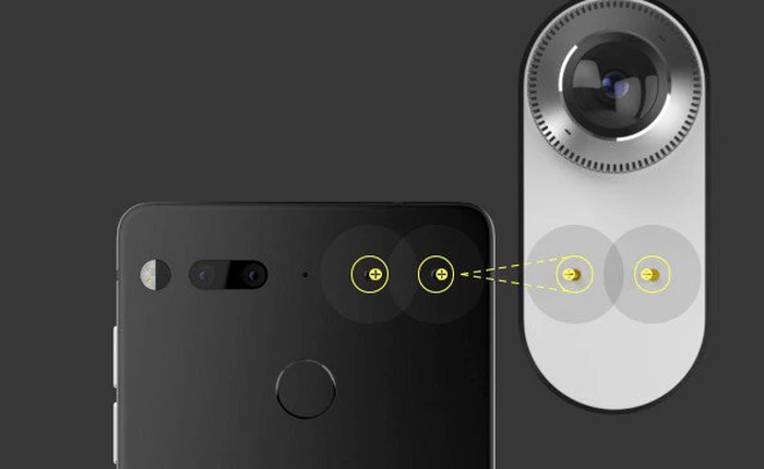 Hé lộ những thước phim đầu tiên ghi lại bởi camera 360 độ tích hợp với Essential Phone