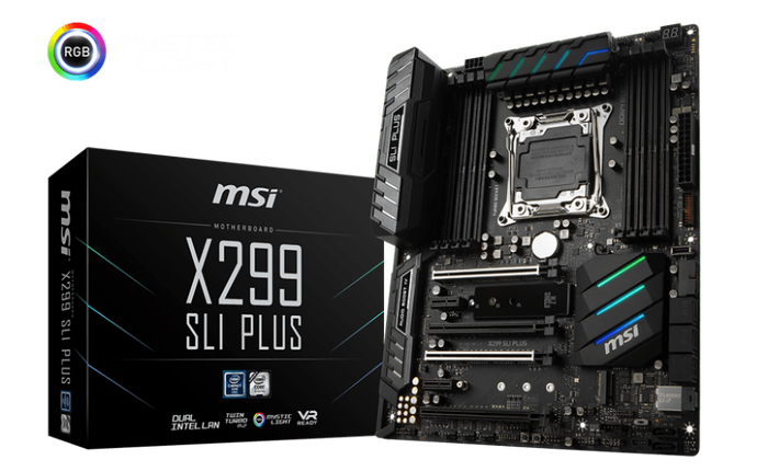 Mở hộp MSI X299 SLI Plus, vẻ đẹp của sự đơn giản