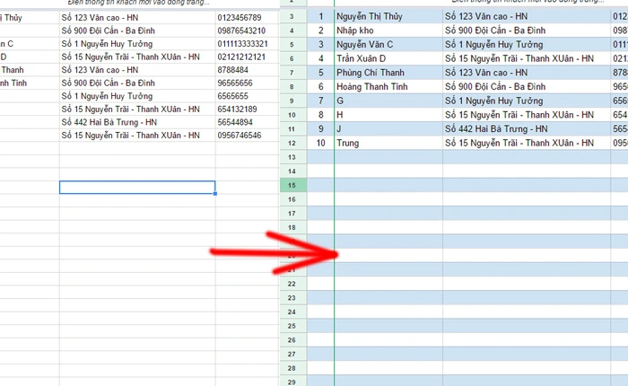 Nhìn bảng tính vợ đang làm nhợt nhạt và thiếu sức sống, anh chồng động vào 30 giây và mọi thứ trở nên sống động