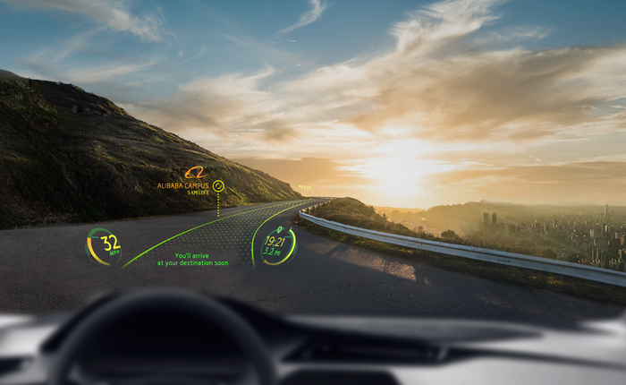Alibaba sắp trở thành cái tên đầu tiên mang công nghệ điều hướng AR lên xe hơi trong năm 2018