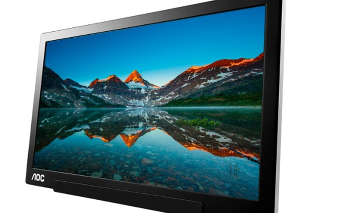 AOC ra mắt màn hình siêu mỏng, nhẹ và sử dụng cổng USB Type-C
