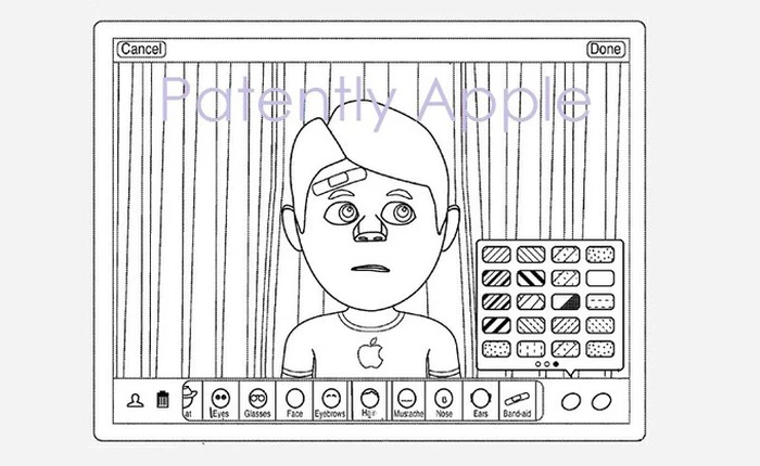 Apple đăng ký bản quyền phần mềm tạo hình đại diện avatar