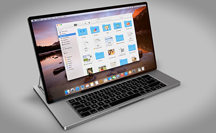 Ngắm concept Apple Book: Sự kết hợp hoàn hảo giữa iPad và MacBook