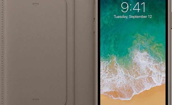 Apple ra mắt bao da "sang chảnh" dành riêng cho iPhone X, giá 2,2 triệu đồng