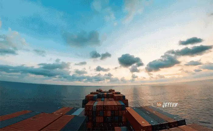 Đoạn video timelapse này sẽ cho bạn thấy 1 tháng rong ruổi trên tàu chở hàng tuyệt vời như thế nào