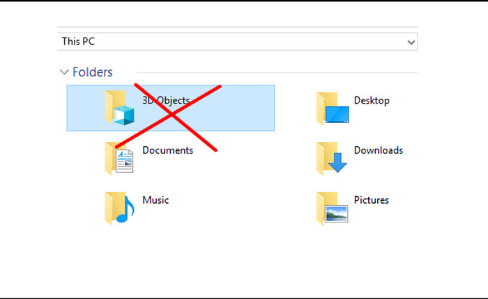 Nếu không dùng máy in 3D thì đây là cách để xóa bỏ thư mục 3D Objects ngứa mắt trong Windows 10
