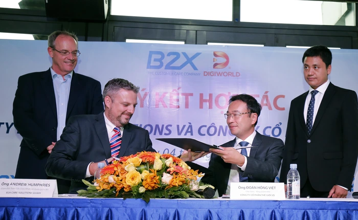 B2X liên doanh cùng Digiworld và mở rộng quan hệ hợp tác với Samsung Việt Nam