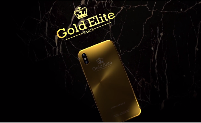 Xuất hiện clip mở hộp iPhone X phiên bản đặc biệt Gold Elite mạ vàng 24K, nghi vấn là ở Việt Nam