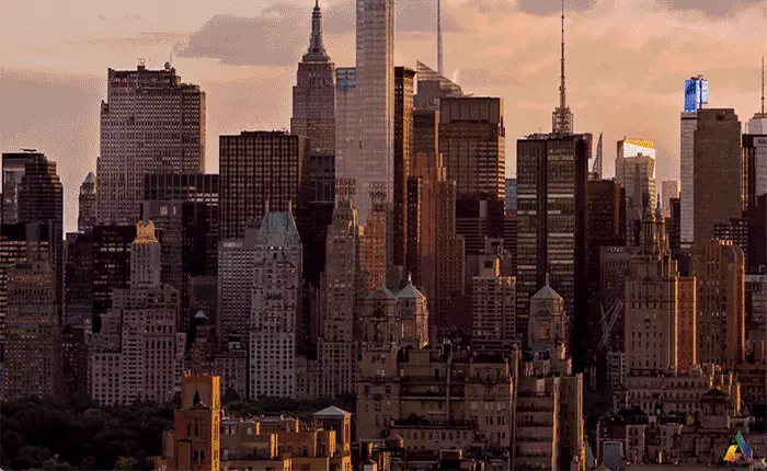 Ngắm thành phố New York như chưa từng thấy trước đây qua video timelapse, nơi màn đêm và bình minh trộn lẫn vào nhau