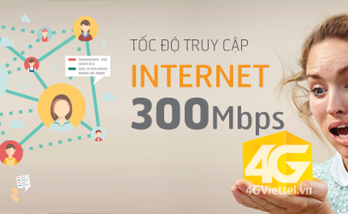 So sánh 4G Viettel ở Hà Nội với 3G sau 1 tháng thử nghiệm: download gấp 4, upload gấp 6 nhưng vẫn còn kém quá xa tốc độ công bố