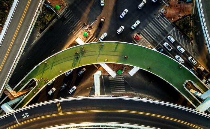 Chiêm ngưỡng tuyến đường trên cao dành cho xe đạp dài nhất thế giới tại Trung Quốc