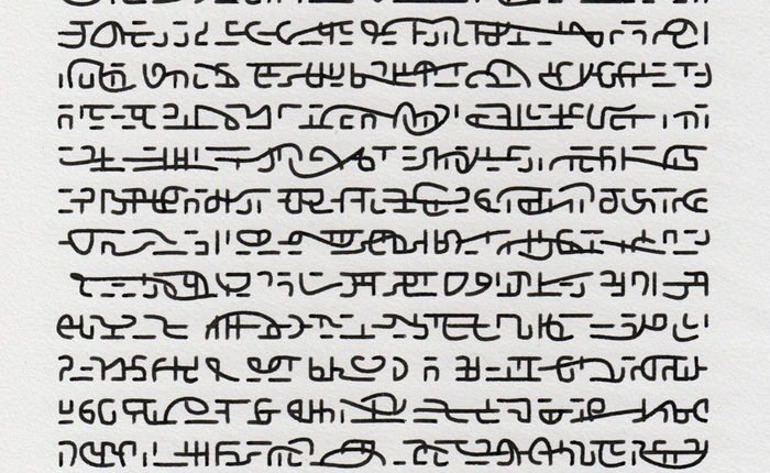 Thanh niên dùng thuật toán sáng tạo bảng chữ cái của người ngoài hành tinh để "troll" những nhà dịch thuật trong tương lai