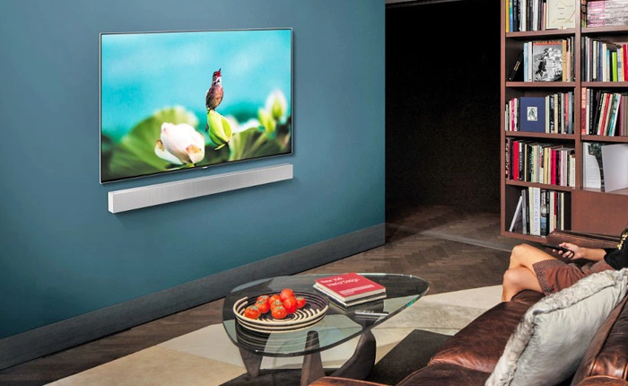 Samsung giới thiệu loa soundbar gắn tường thông minh, có cả loa bass siêu trầm subwoofer