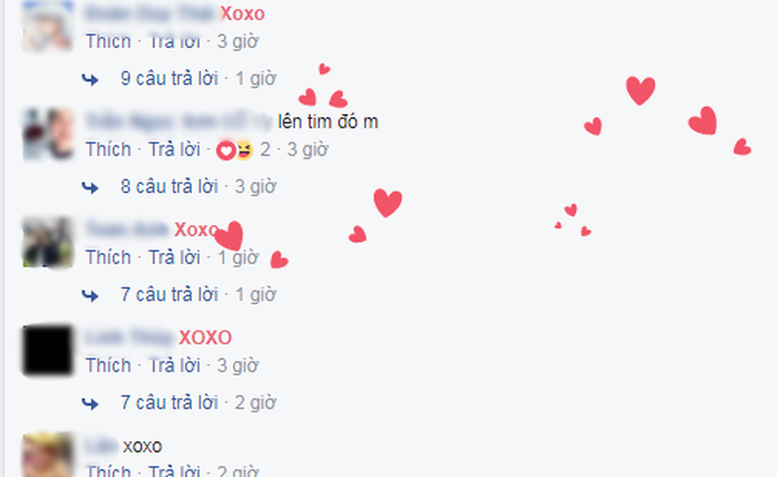 Facebook lại "náo loạn" với trò thả tim bằng comment mới