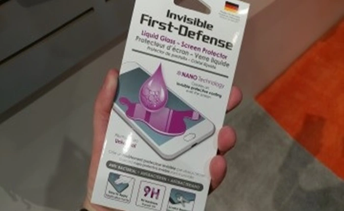 [CES 2017] Defense Liquid Glass Screen Protector - miếng dán màn hình điện thoại bằng chất lỏng