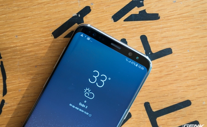 Mở hộp siêu phẩm Galaxy S8+ chính hãng tại Việt Nam, đẹp không tì vết