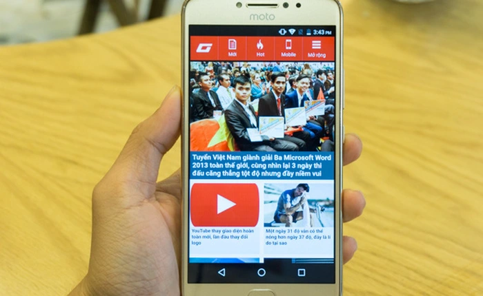 Trên tay nhanh Moto E4 Plus: vừa đủ nhu cầu cơ bản, pin khủng 5.000 mAh, giá 4,5 triệu đồng