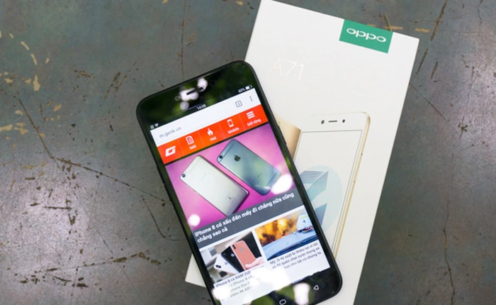 Mở hộp A71: chiếc điện thoại selfie xoá phông giá rẻ mới nhất đến từ OPPO