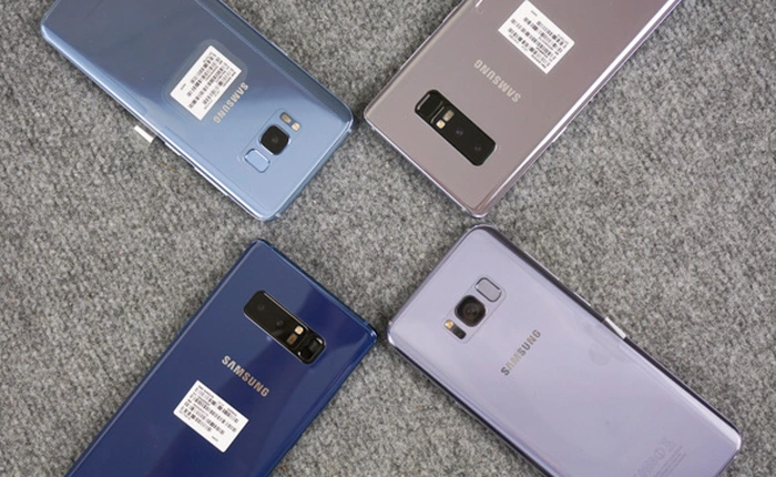 Cận cảnh Galaxy Note8 phiên bản Xám Phong Lan và Xanh Biển Sâu tại Việt Nam: màu sắc khác biệt hẳn so với Galaxy S8 trước đây